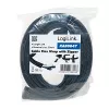 LOGILINK KAB0047 LOGILINK lankstus kabelių organizatorius su užtrauktuku, juodas, 2m
