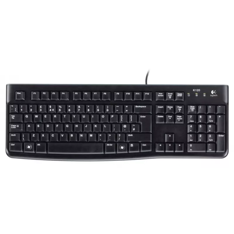 Klaviatūra Logitech K120 laidinė klaviatūra