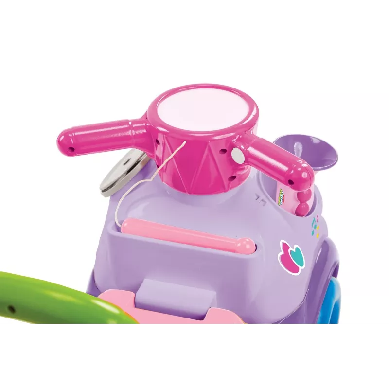 Važinėjimo žaislas Fisher Price Musical Parade violetinis