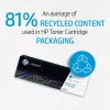 HP 201X didelės išeigos juodas originalus LaserJet kasečių toneris, 2800 puslapių, juoda, 1 vnt.