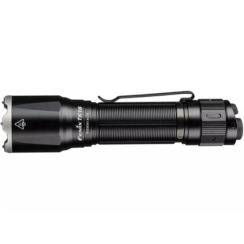 Rankinis žibintuvėlis Fenix TK16 V2.0 Juodas IP68 Kryptonas 30 lm