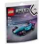 30734 Speed Champions F1 ACADEMY Mini-Auto, konstrukcinis žaislas maišelyje