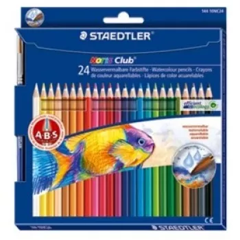 Spalvoti pieštukai Staedtler Noris Club aquarell 144 10