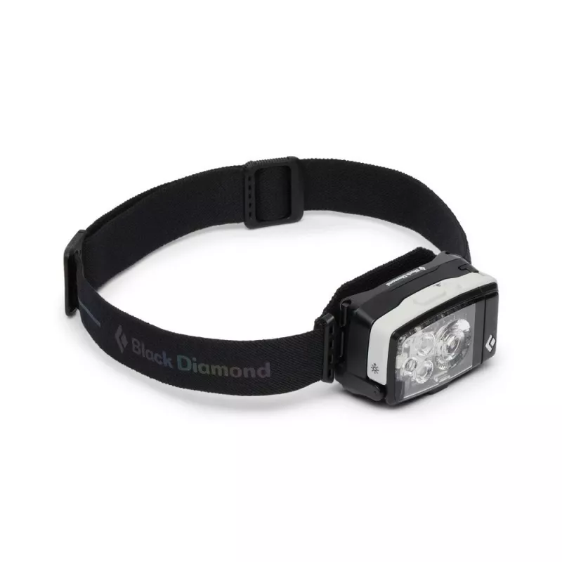 Juoda DIAMOND Distance LT 1100 Priekinis žibintuvėlis su galvos juosta LED