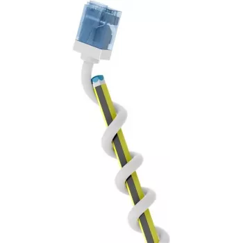 Tinklo kabelis Goobay 74284 RJ-45 Cat6a 0,25 m baltas