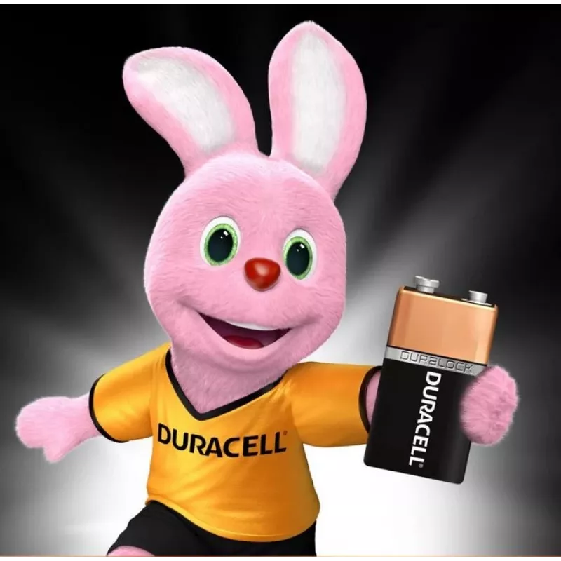 Duracell 9V baterija, vieno vieneto pakuotė 9VDUR BT0009