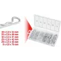 Fender Pins set KS Tools 970.0060 — 150 vnt., diametrai 1,8×33 iki 3,9×75 mm