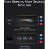 Stalinis maršruto parinktuvas MERCUSYS MR85X AX3000 Dviejų dažnių Wi‑Fi 6, 3000 Mbps, 4 antenos, 3 Gigabit LAN prievadai, juodas
