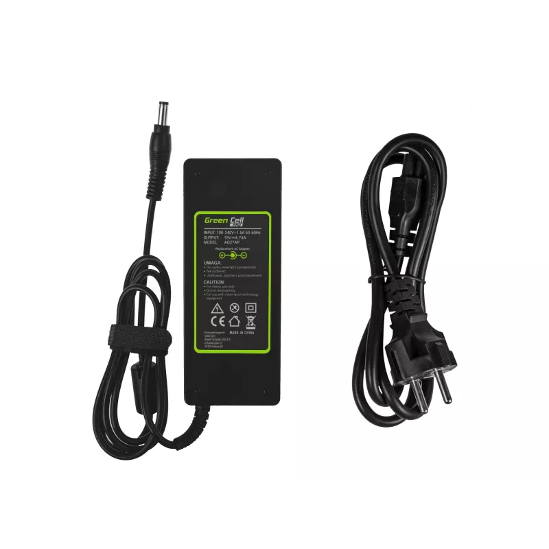 Green Cell AD27AP maitinimo adapteris Vidinis 90 W Juodas