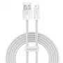 Baseus Dynamic kabelis USB į Lightning, 2,4A, 2m (baltas)