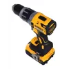 Elektrinių įrankių rinkinys DeWALT DCK2080P2T-QW — 18V Li‑Ion 5Ah (2x), DCG405 kampinis šlifuoklis, gręžtuvas/suktuvas, M14 šlifavimo disko sriegis, nešiojimo dėklas