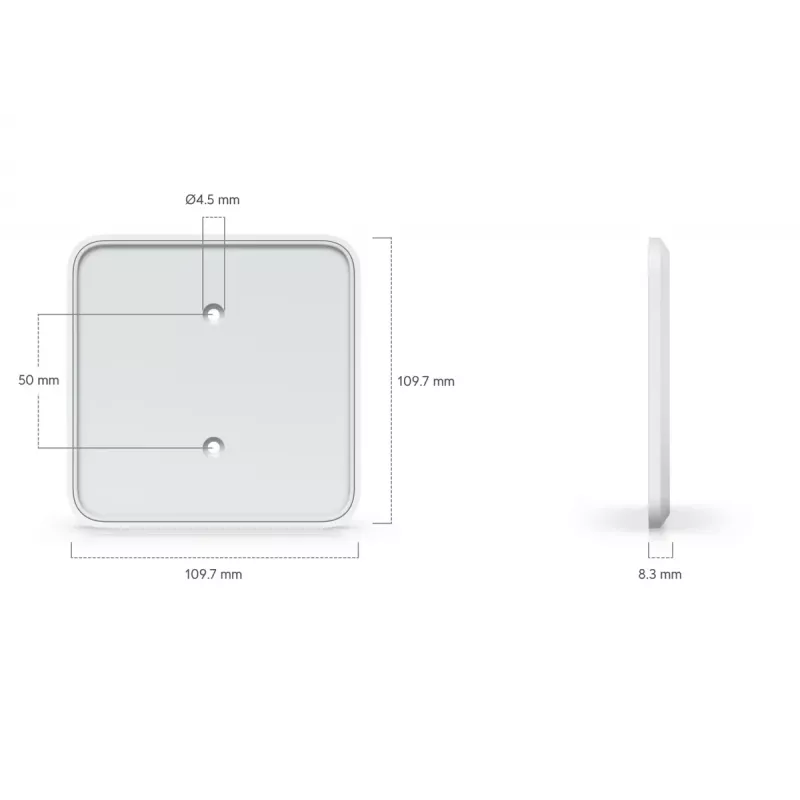 Laikiklis Ubiquiti UACC-FM-16cm polikarbonatinis baltas 109,7 mm