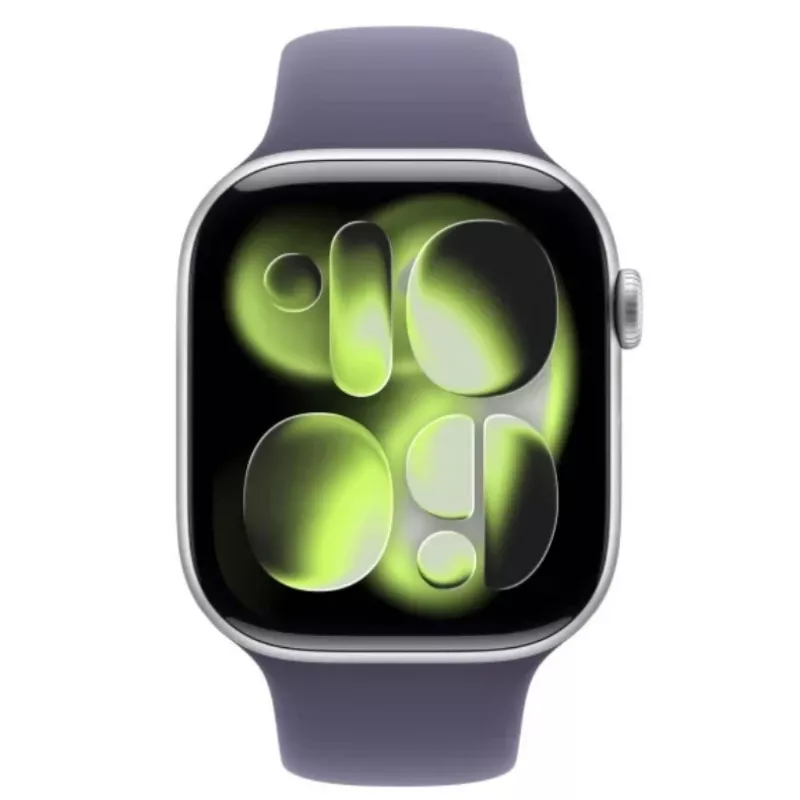 Laikrodis Series 11 GPS 46mm sidabrinis aliuminio korpusas su Purple Fog sportine juostele - M/L