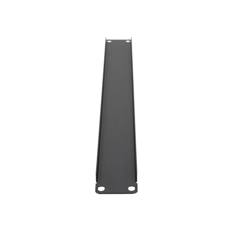 Rack blanking panel Extralink Front Blank Panel 1U 19 inch Juoda, steel housing