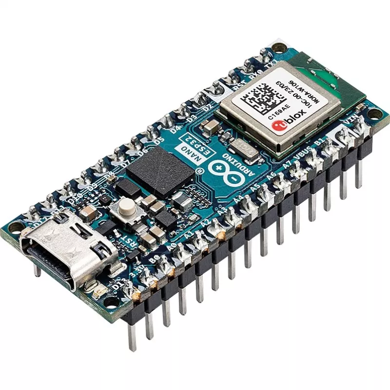 Arduino ABX00083 plokštė Nano ESP32 su jungtimis Nano (ABX00083)