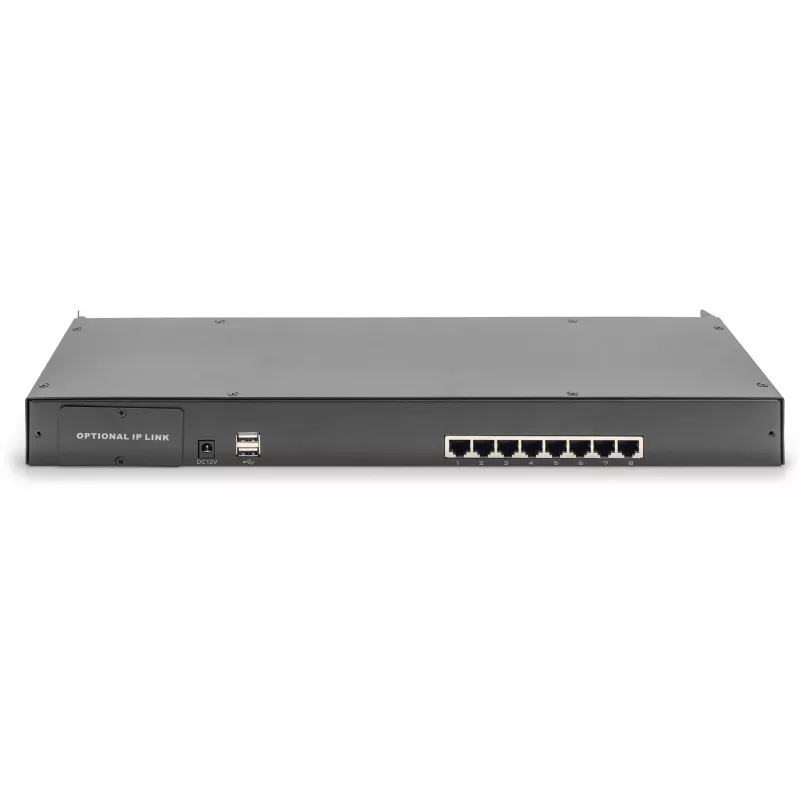 DIGITUS Professional DS-72216 - KVM jungiklis - 16 x KVM prievadas (-ų) - montuojamas į stelažą (DS-72216)