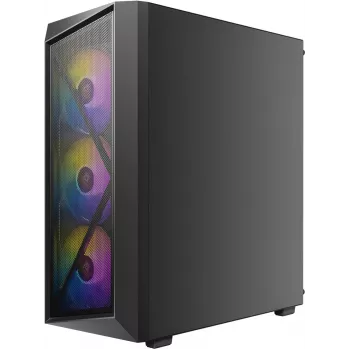 Antec AX67 ARGB Mid Tower Gaming Bl - Midi/Mini Tower (0-761345-10207-0)