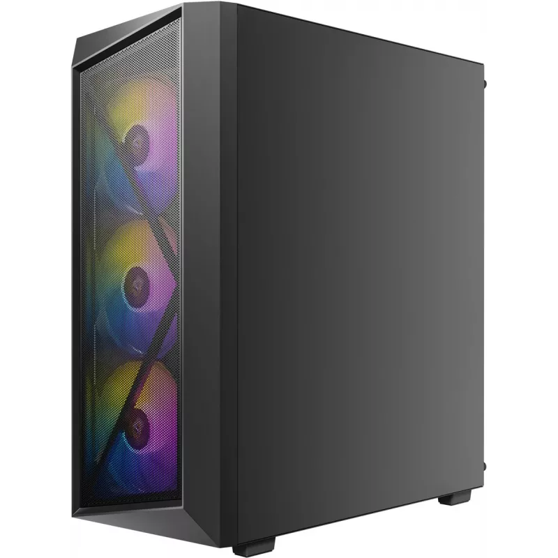 Antec AX67 ARGB Mid Tower Gaming Bl - Midi/Mini Tower (0-761345-10207-0)