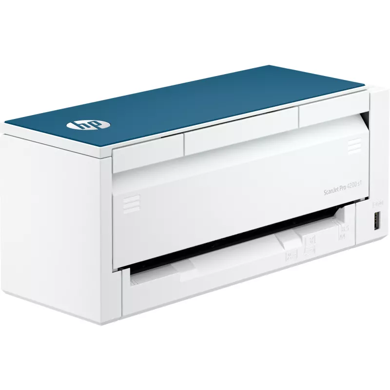 ADF skaitytuvas HP ScanJet Pro 4200 s1 600 x 600 DPI A4 mėlynas baltas