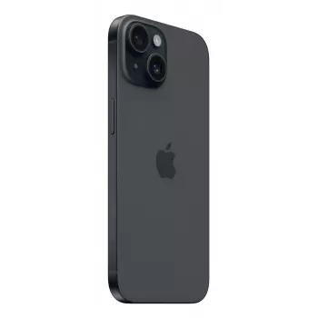 „Apple iPhone 15“ 15,5 cm (6,1 colio) „Dual SIM“ „iOS 17“ 5G USB Type-C 128 GB juodos spalvos