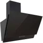 Gartraukis Respekta CH66038-90SAM 90 cm juodas — sieninis/salelės montavimas, oro ištraukimas/recirkuliacija