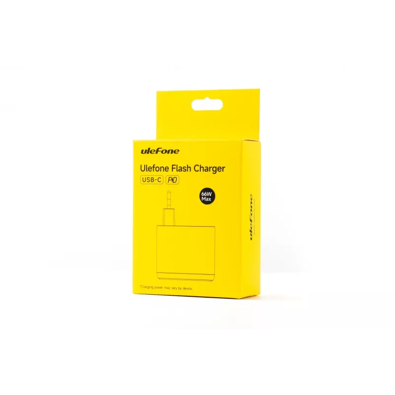 UleFone 66W įkroviklis — greitas USB maitinimo adapteris nešiojamiems įrenginiams, modelis UF-CHAR-66WR