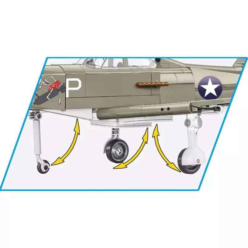 Cobi IL-2M3 Shturmovik konstravimo rinkinys 361 dalis Antrasis pasaulinis karas