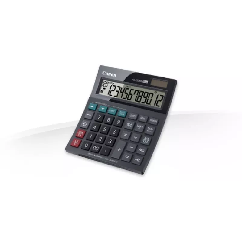 Canon AS-220RTS skaičiuotuvas Stacionarusis Ekranas Juoda