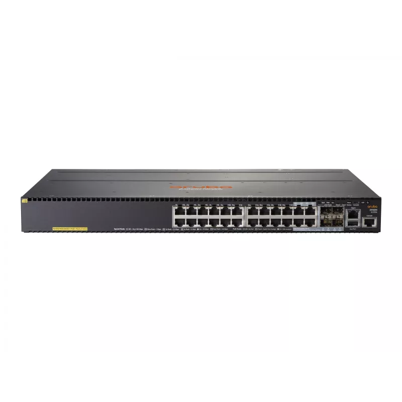 Valdomas komutatorius HP Aruba 2930M 24G PoE+ 1 lizdas