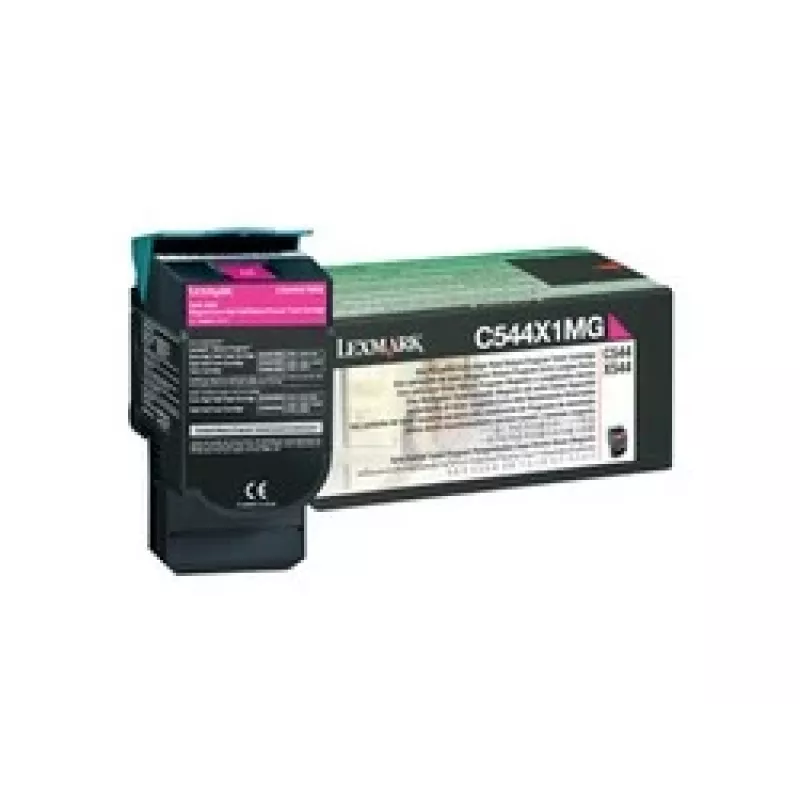 Lexmark C544X1MG dažų kasetė 6000 puslapių purpurinė