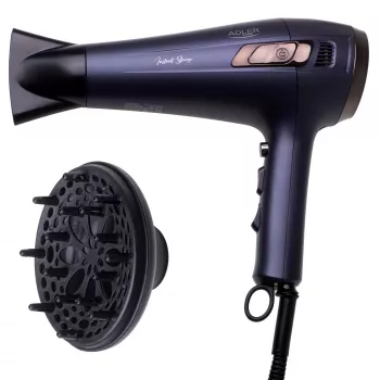 Džiovintuvas su įtraukiamu laidu - 2400W + Adler difuzorius
