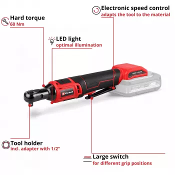 Einhell 4514320 maitinimo adapteris, juodas