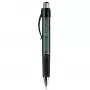 Užsegamas ištraukiamas tušinukas Faber-Castell 14079 juodos žalios spalvos