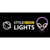 Stalinė lempa MANTA SNL86PK Style Neon Lights UFO Pink – dekoratyvinė neoninio stiliaus rožinė lempa