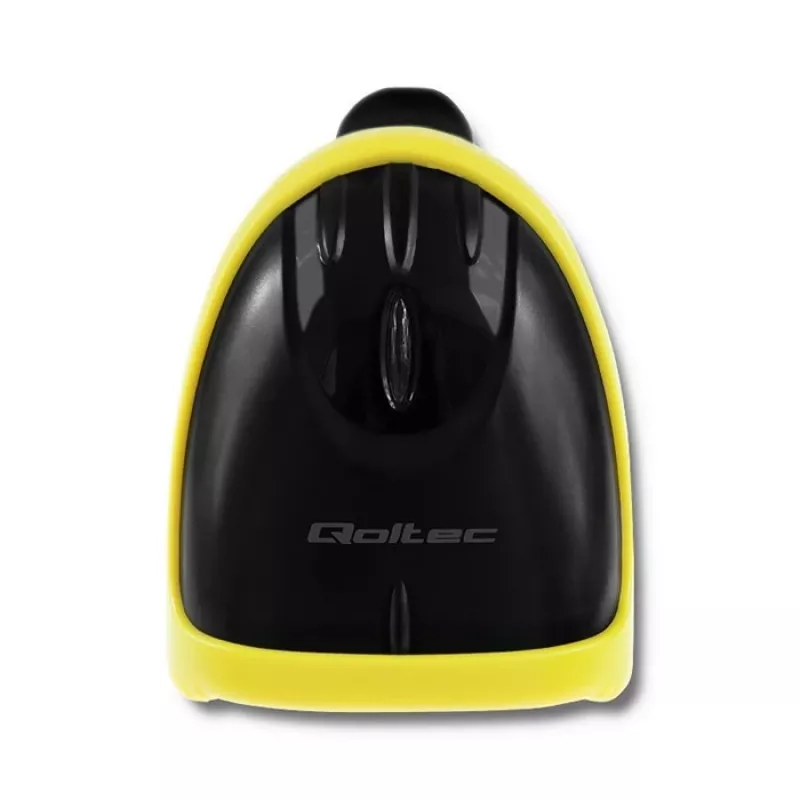 Qoltec 50862 Belaidis lazerinis brūkšninių kodų skaitytuvas 1D | 2,4 GHz