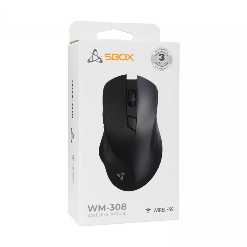 Pelė Sbox WM-308 juoda USB