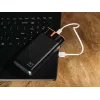 Nešiojamas įkroviklis TRACER EnerGen 20000 mAh, Power Delivery 20W, USB-C įvestis, 2×USB-A išvestys, 3 įrenginių palaikymas, oranžinis
