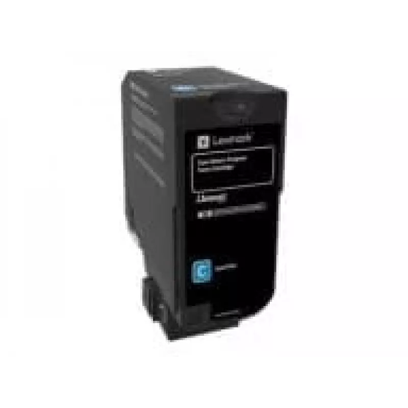 Lexmark 74C20C0 Tonerio kasetė 1 vnt. Originali žalsvai mėlyna