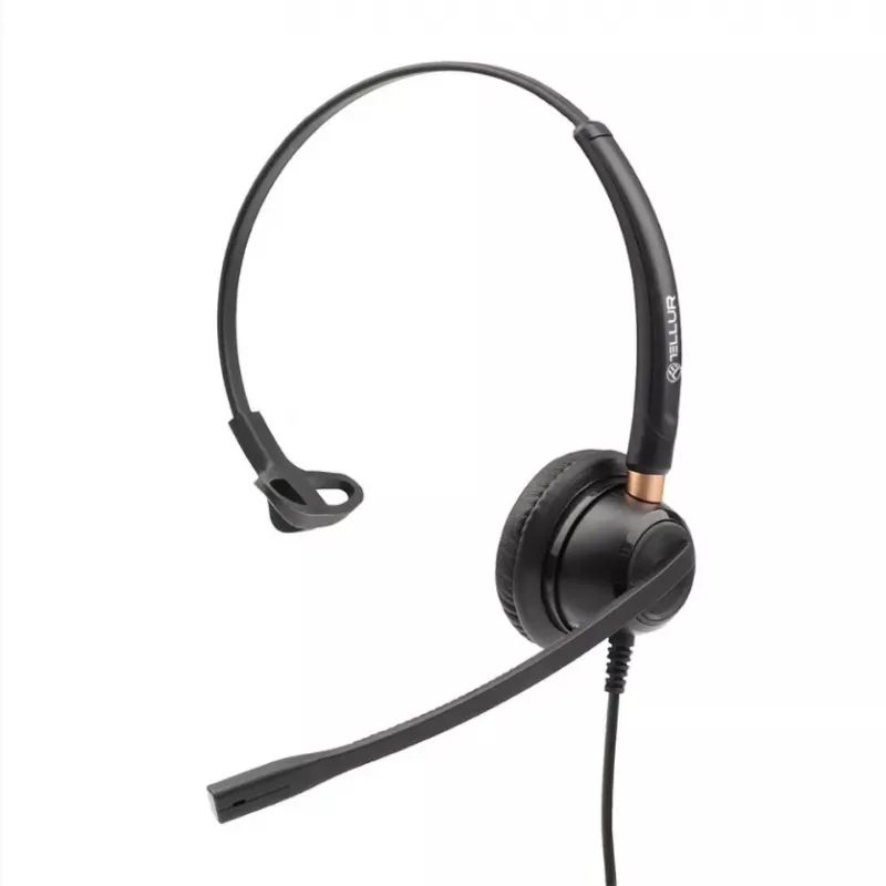 Ausinės Tellur Voice 510N Monofoninės USB Juodos