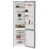 INDESIT Refrigerator | INKS 1401 S4E1 | Energy efficiency class E | Free standing | Combi | Height 202.5 cm | Fridge net capacity 266 L | Freezer net capacity 120 L | 38 dB | Silve