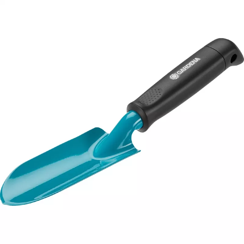 Gardena 8951 Duroplast plieninis juodas mėlynas kastuvas