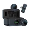 White Shark DSM-06 Tassa Juoda ergonomiškas dizainas, RGB apšvietimas