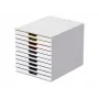 Byloms skirtas sandėliavimo dėžutė Durable VARICOLOR Mix 10 plastikinė Daugiaspalvė Balta 763027