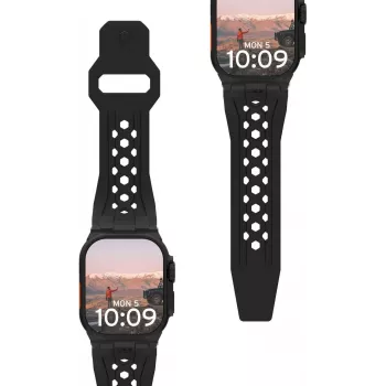 Urban Armor Gear UAG Monarch Strap | Apple Watch Ultra/42/44/45/46mm | juoda/titano (194158114037)