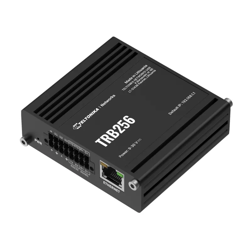 LTE M1/NB-IoT maršrutizatorius | TRB256 | 10/100 Mbps Mbit/s | Ethernet LAN (RJ-45) prievadai 1 | „Mesh“ palaikymas Ne | MU-MiMO Ne | 4G