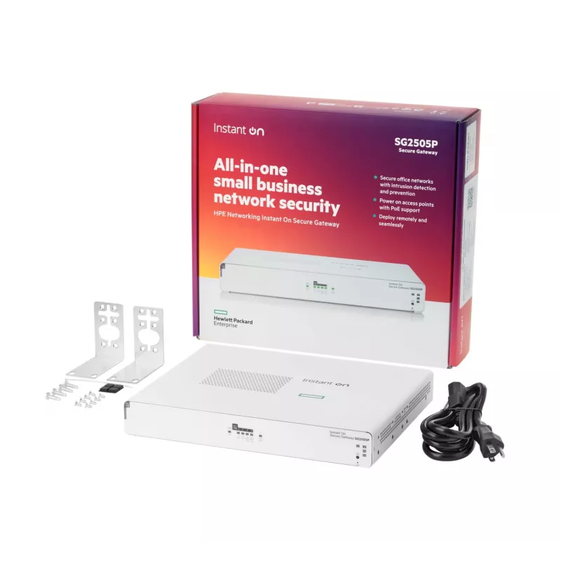 Komutatorius tinklo „Instant On Secure Gateway SG2505P S0G34A“