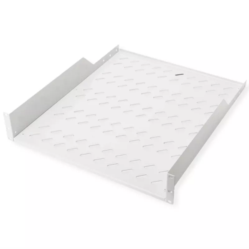 Serverio lentyna ROLINE 26.21.0022 — 2U (2 HE) 550 mm gylio, 25 kg apkrova, pilka