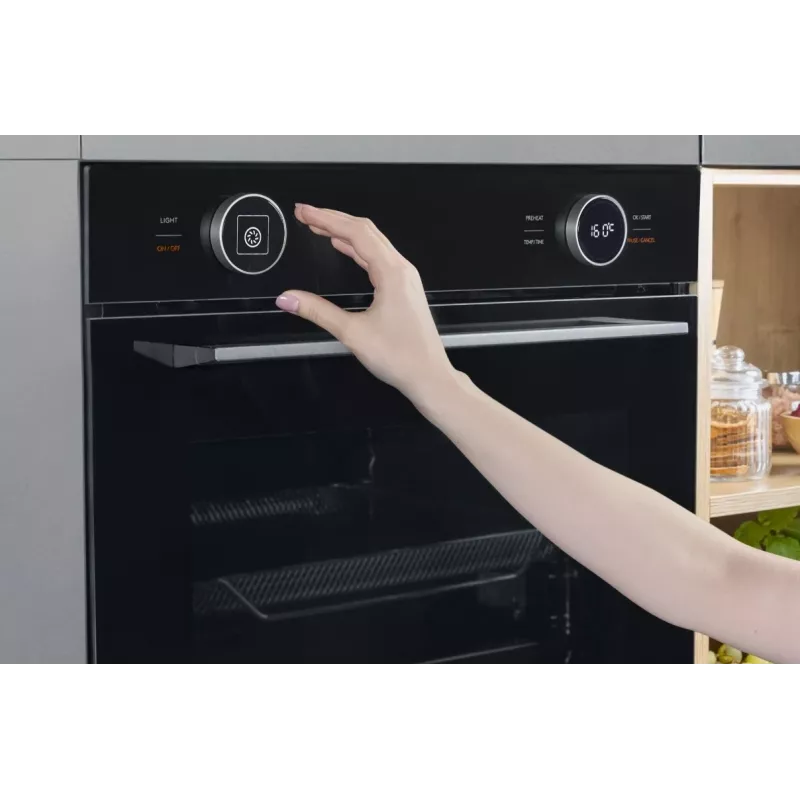 Įmontuojama orkaitė AMICA ED6769BA+ S-TYPE 1195515 su daugiafunkciškumu, energijos klasė A+