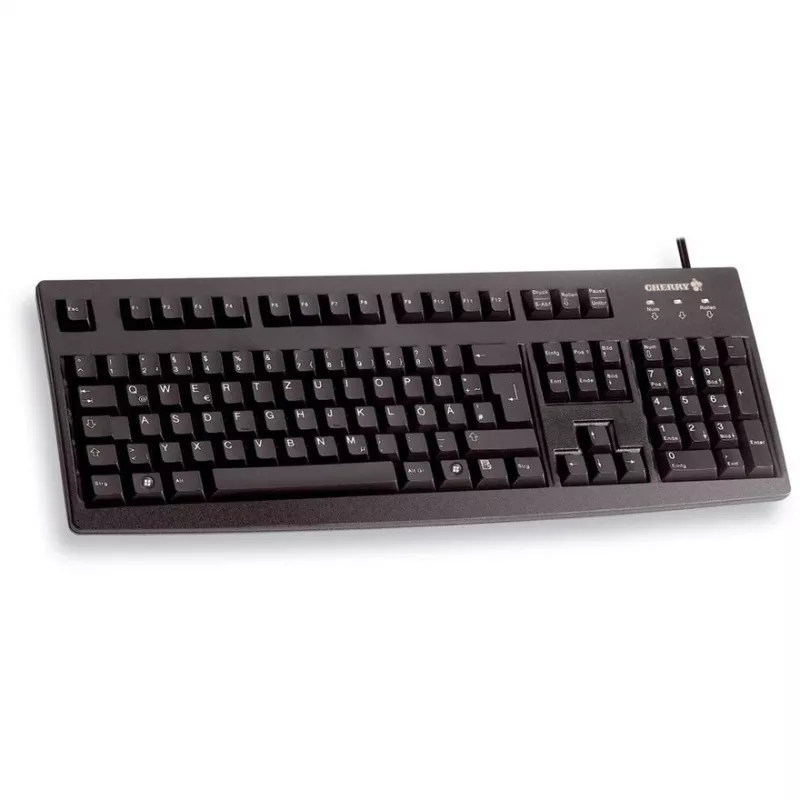 Klaviatūra Cherry G83-6105 USB QWERTY UK anglų k. juoda