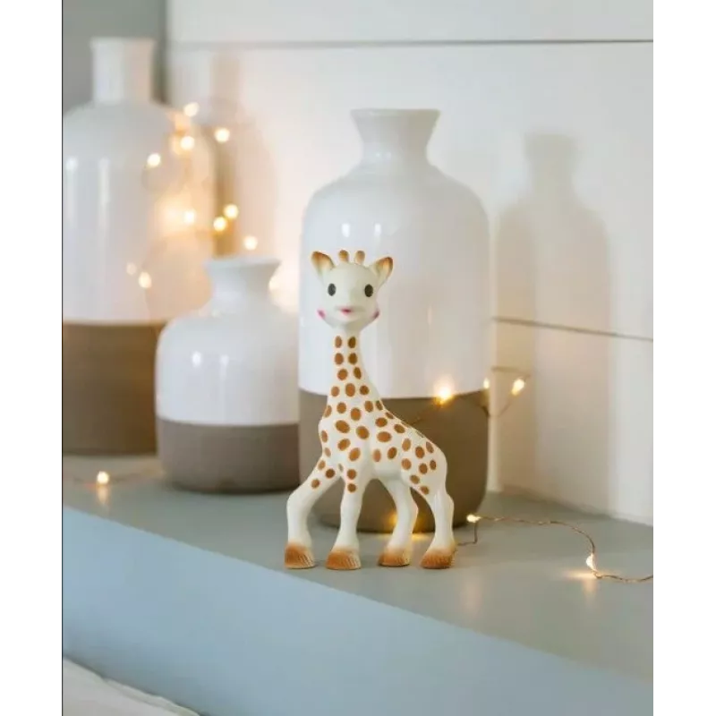 Vaikiškas dovanų rinkinys Sophie La Girafe 000013 — 2 dalių įvairiaspalvis rinkinys su barškučiu, nuo 0 mėnesių